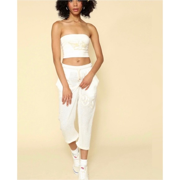 Boys Lie NEW Baseball Crop Jogger Pant - Size Small - Picture 2 of 12